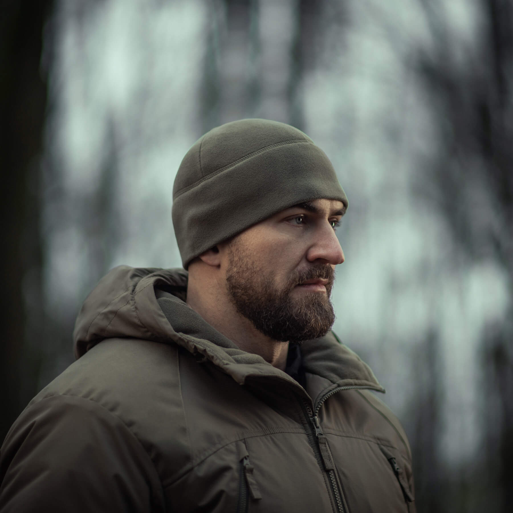 M-Tac шапка Watch Cap фліс Light Polartec Dark Olive купити за